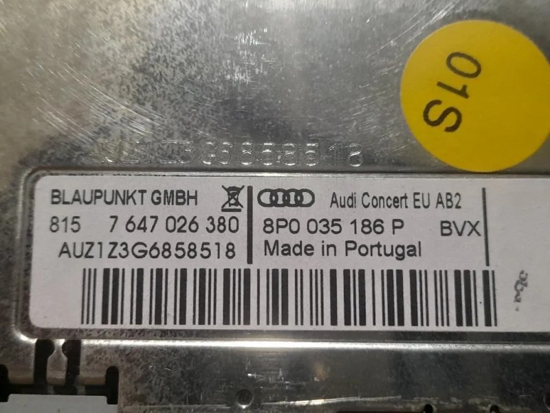 Unità Autoradio 8P0035186P Audi A3 8P1 2008