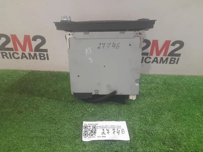 Unità Autoradio 8P0035186P Audi A3 8P1 2008