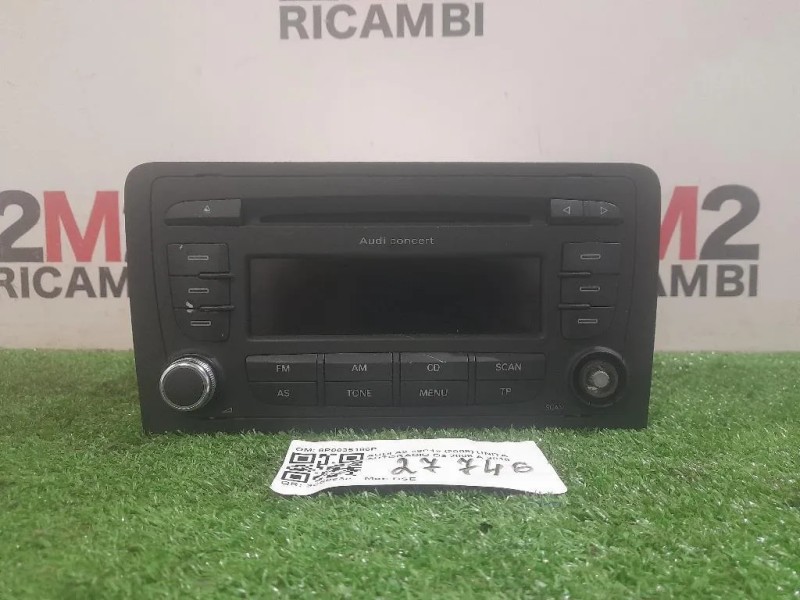 Unità Autoradio 8P0035186P Audi A3 8P1 2008