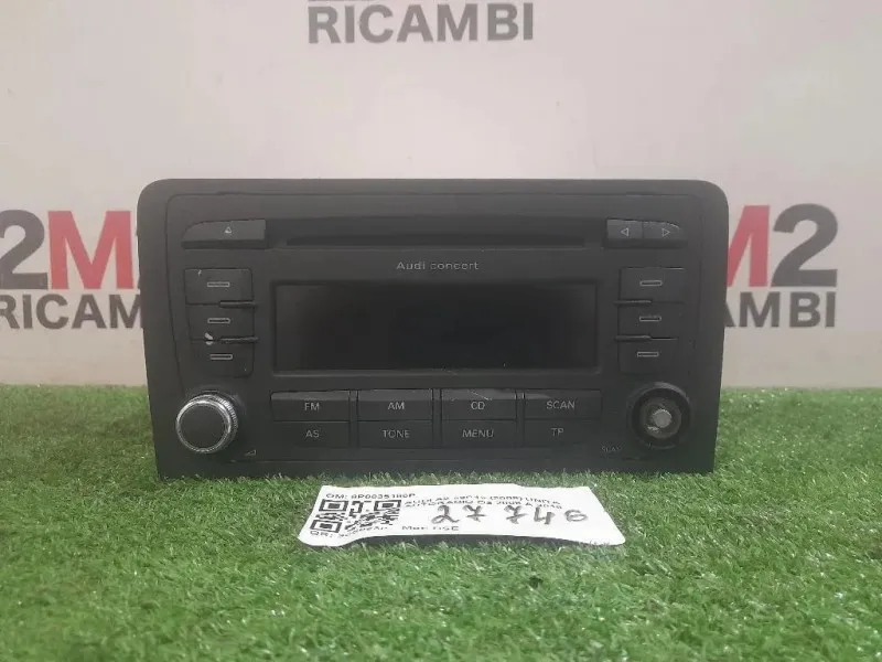 Unità Autoradio 8P0035186P Audi A3 8P1 2008