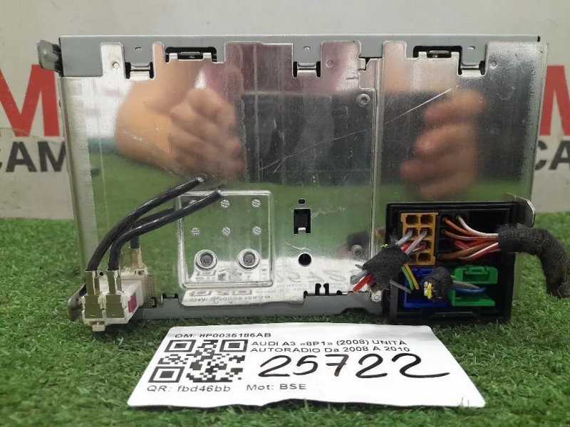 Unità Autoradio 8P0035186AB Audi A3 8P1 2008