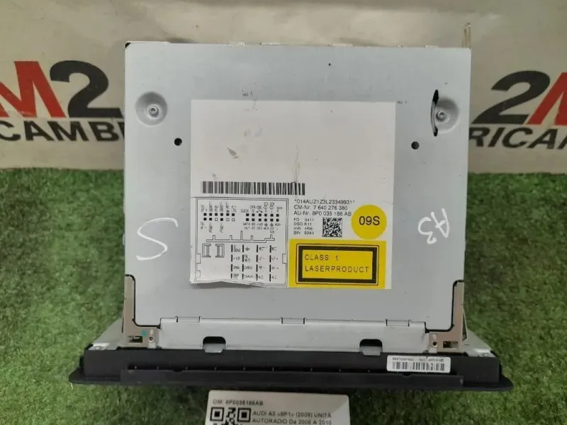 Unità Autoradio 8P0035186AB Audi A3 8P1 2008