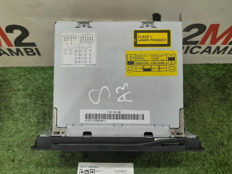 Unità Autoradio 8P0035195G Audi A3 8PA Sportback 2004