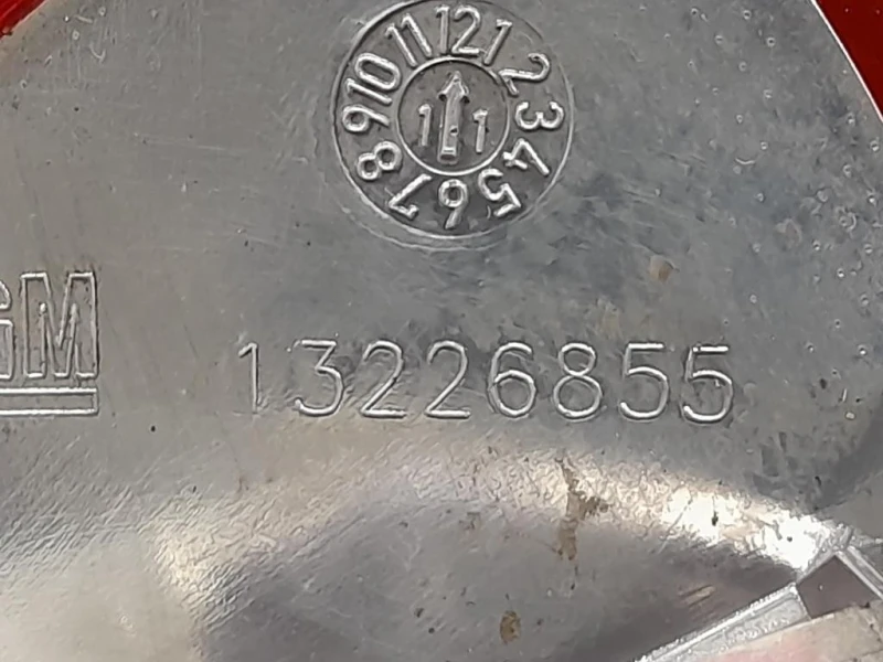 Fanale INT POST DX 13226855 Opel Insignia A 2009