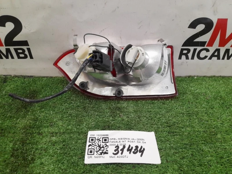 Fanale INT POST DX 13226855 Opel Insignia A 2009