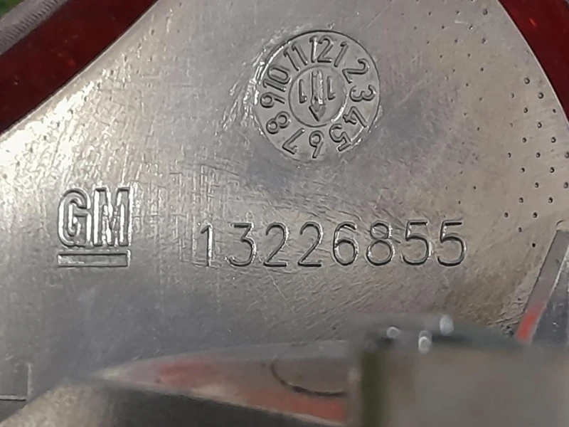 Fanale INT POST DX 13226855 Opel Insignia A 2009