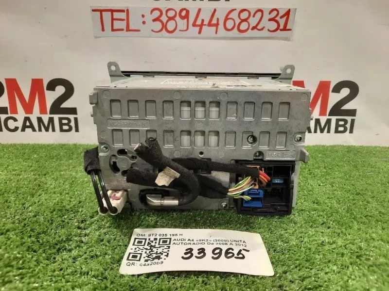 Unità Autoradio 8T2035195H Audi A4 8K2 2008