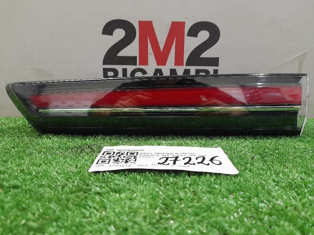 Fanale INT POST DX 9833944580 Opel Mokka B 2020