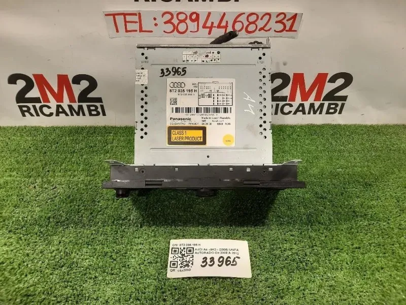Unità Autoradio 8T2035195H Audi A4 8K2 2008