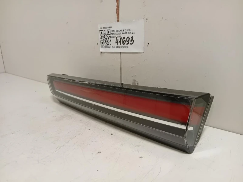 Fanale INT POST DX 9833944580 Opel Mokka B 2020