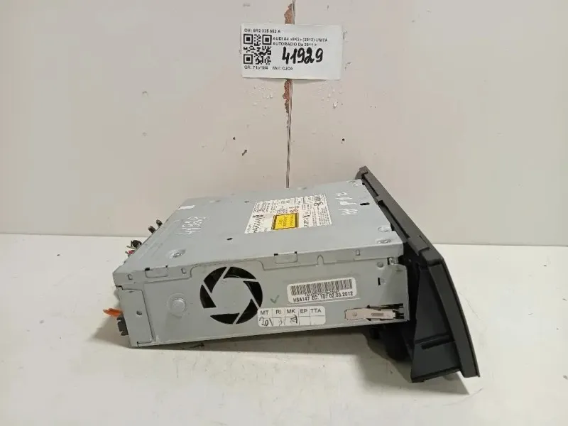 Unità Autoradio 8R2 035 652 A Audi A4 8K2 2012