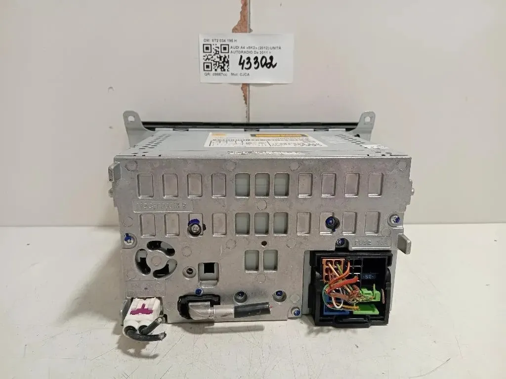 Unità Autoradio 8T2 034 195 H Audi A4 8K2 2012