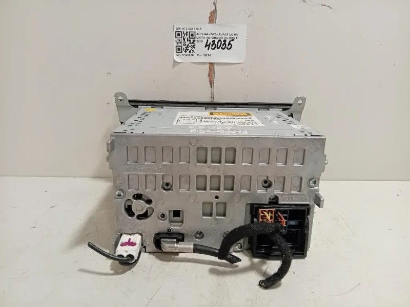 Unità Autoradio 8T2035186B Audi A4 8W5 Avant 2015