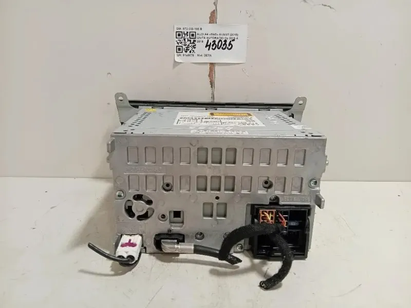Unità Autoradio 8T2035186B Audi A4 8W5 Avant 2015