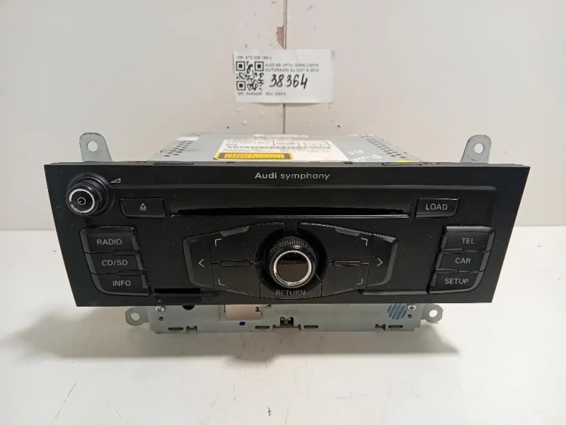 Unità Autoradio 8T1057186P Audi A5 8T3 2008