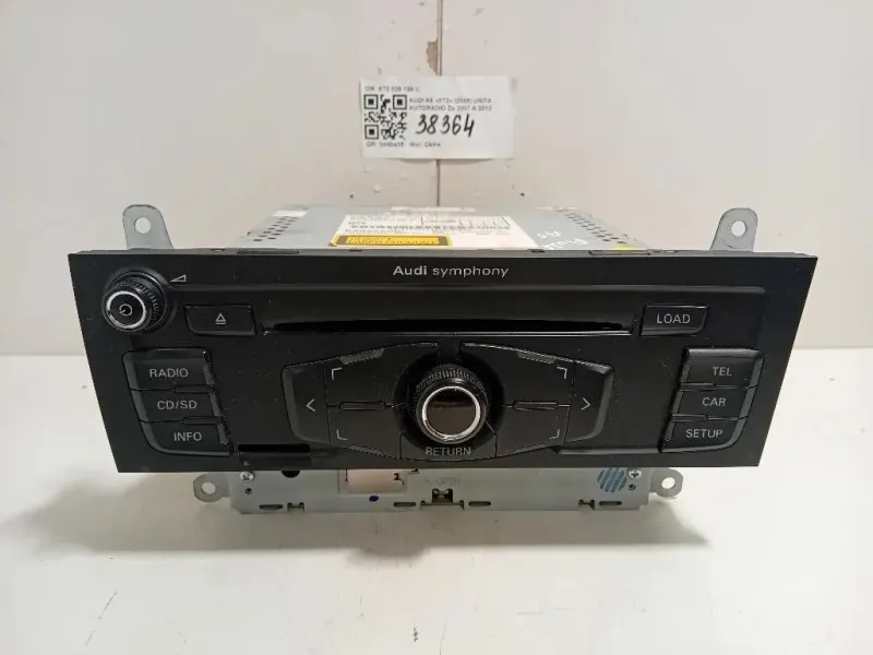Unità Autoradio 8T1057186P Audi A5 8T3 2008