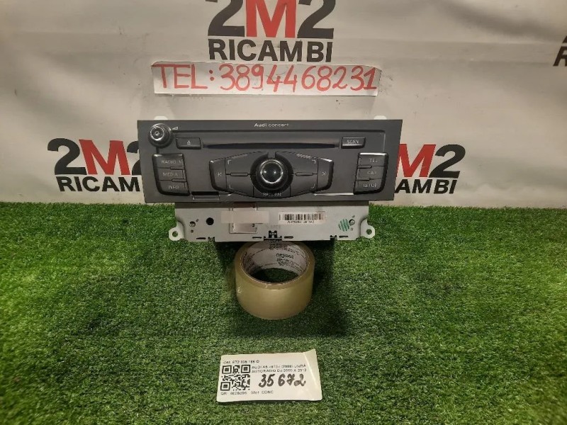 Unità Autoradio 8T2 035 186 Q Audi A5 8T3 2008