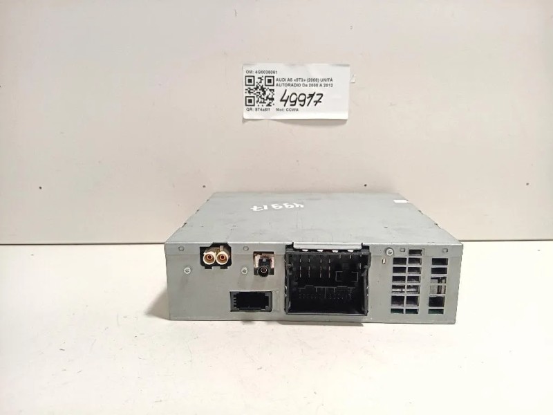 Unità Autoradio 4G0035061 Audi A5 8T3 2008
