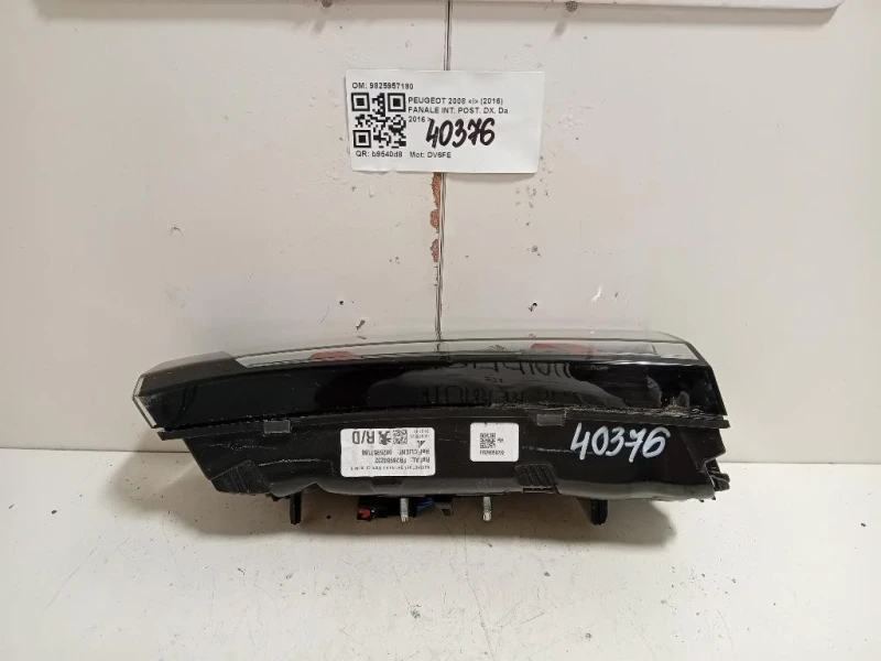 Fanale INT POST DX 9825957180 Peugeot 2008 II 2020