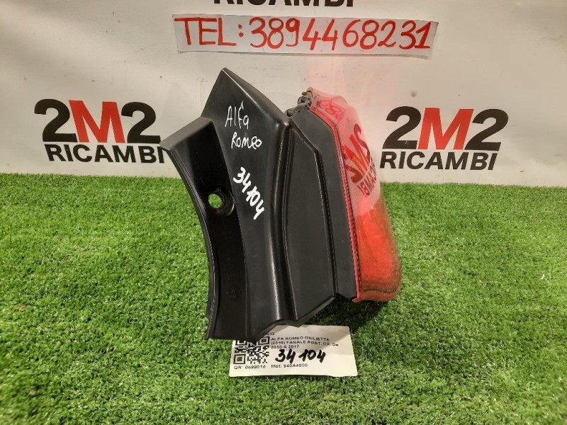 Fanale POST DX 0050513612 Alfa Romeo Giulietta 2010