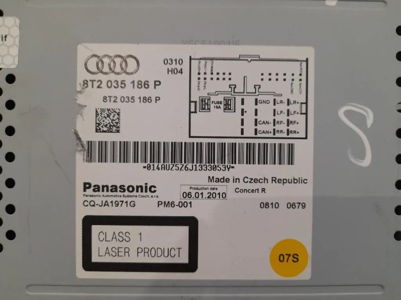 Unità Autoradio 8T2035186P Audi A5 8T3 2012