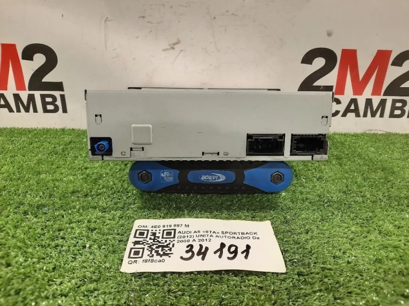 Unità Autoradio 4E0 919 887 M Audi A5 8TA Sportback 2012