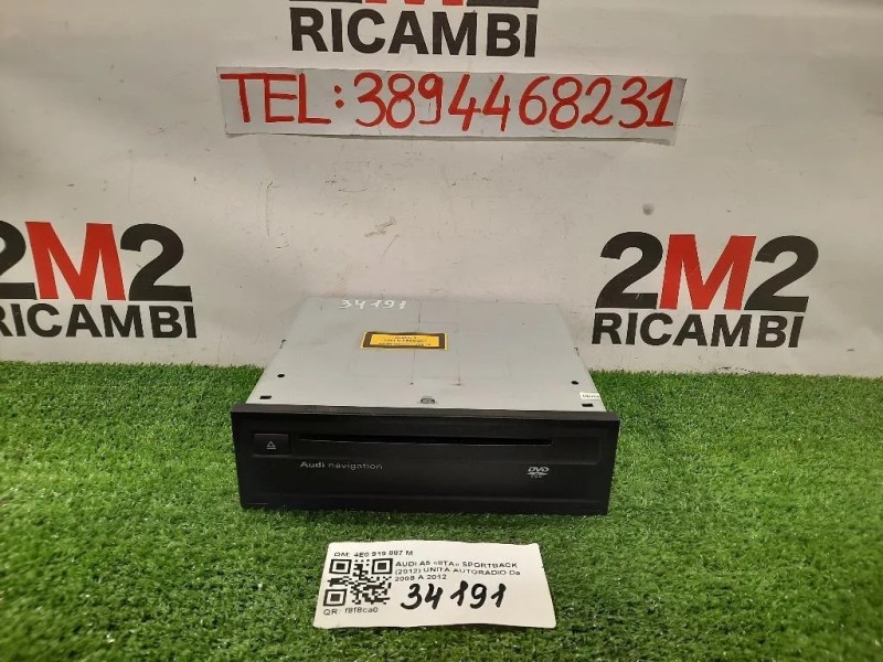 Unità Autoradio 4E0 919 887 M Audi A5 8TA Sportback 2012
