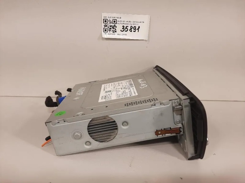 Unità Autoradio 8U0035193B Audi Q3 8UB 2012