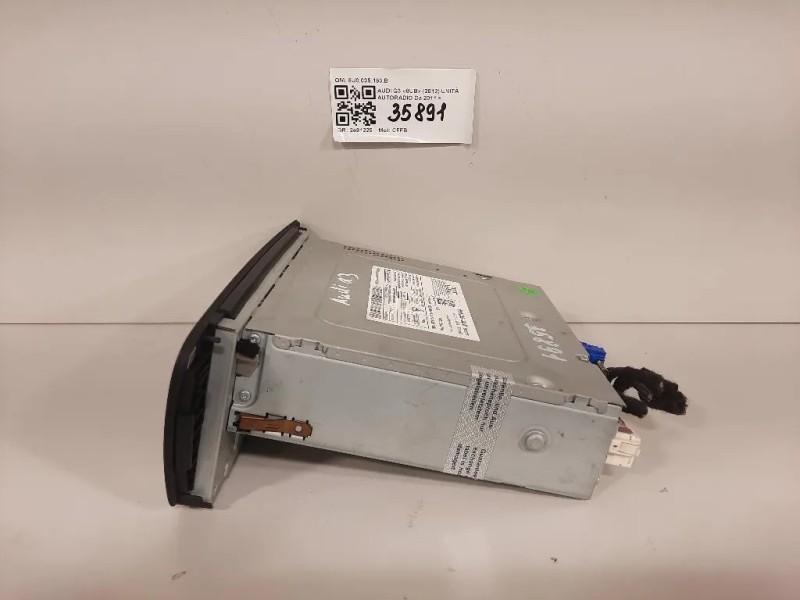 Unità Autoradio 8U0035193B Audi Q3 8UB 2012