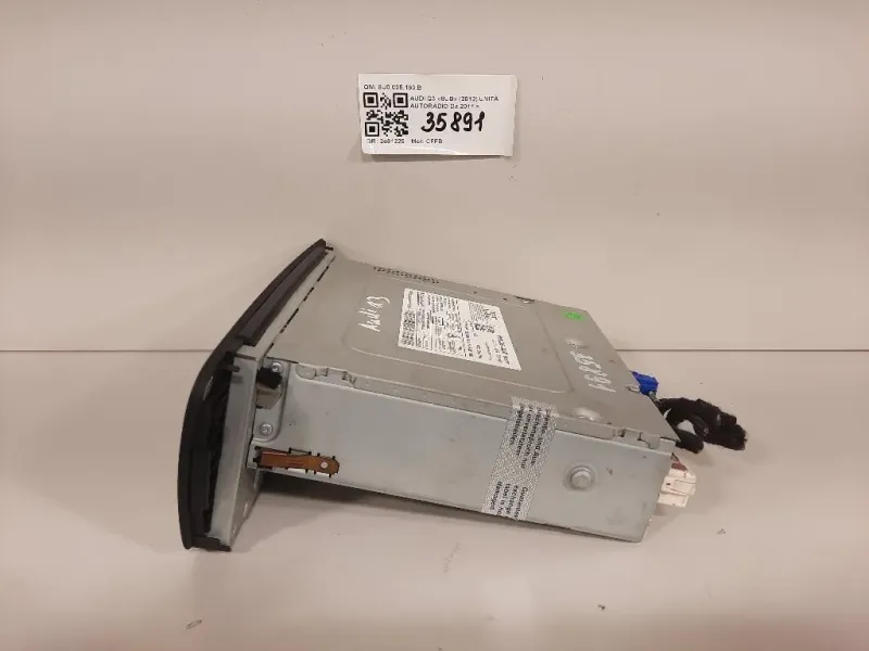 Unità Autoradio 8U0035193B Audi Q3 8UB 2012