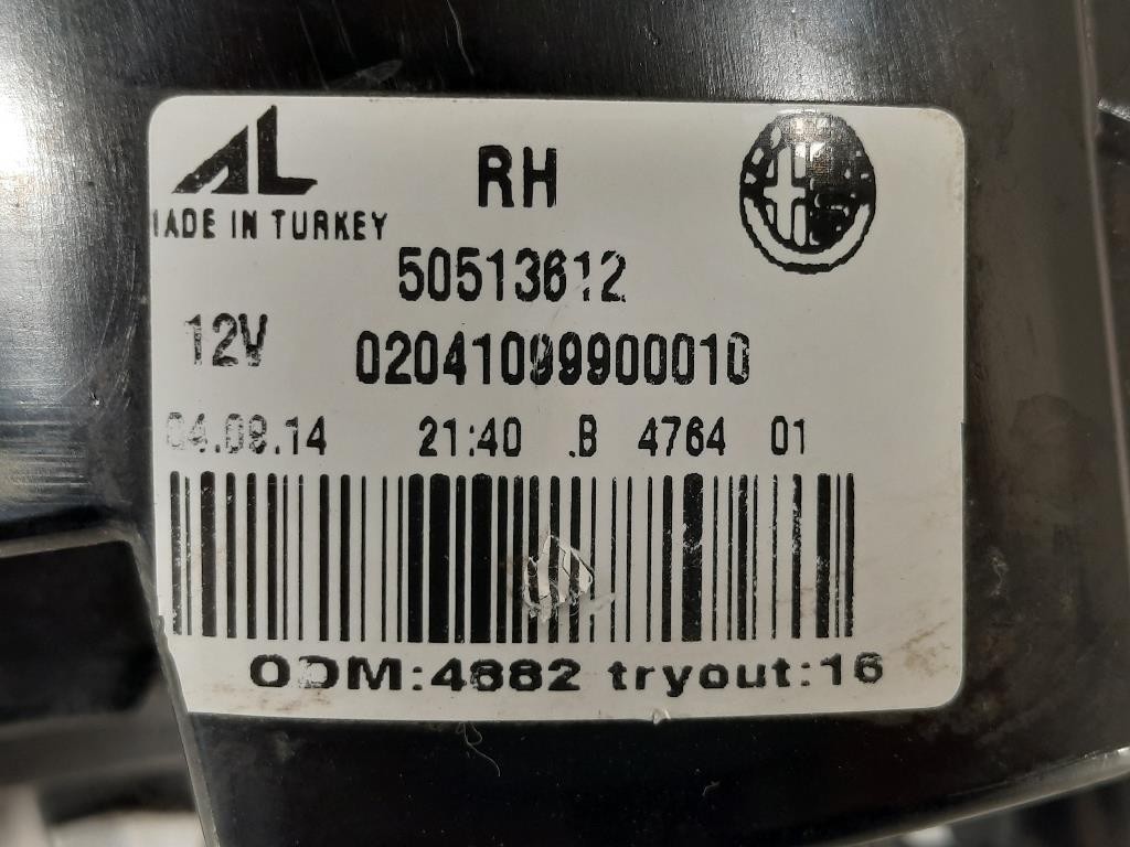 Fanale POST DX STOP FANALE 50513612 Alfa Romeo Giulietta 2010