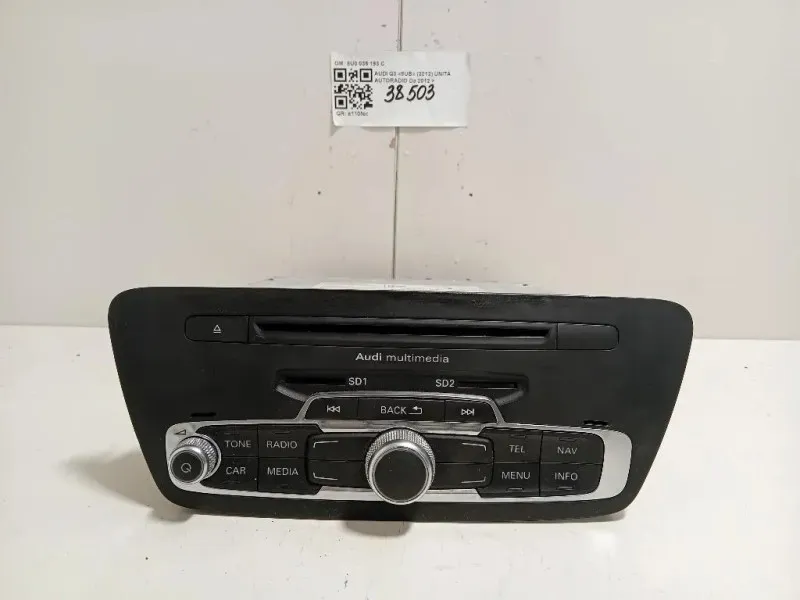 Unità Autoradio 8U0035193C Audi Q3 8UB 2012
