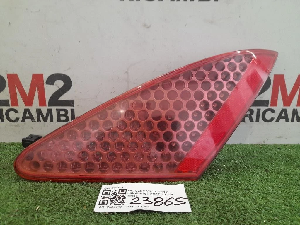 Fanale INT POST DX 6351S4 Peugeot 307 CC 2001
