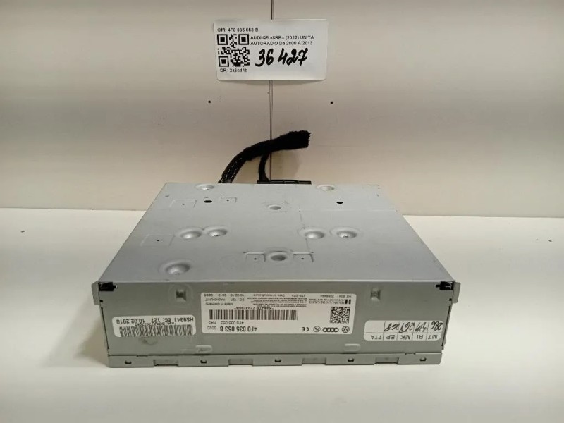 Unità Autoradio 4F0 035 053 B Audi Q5 8RB 2012