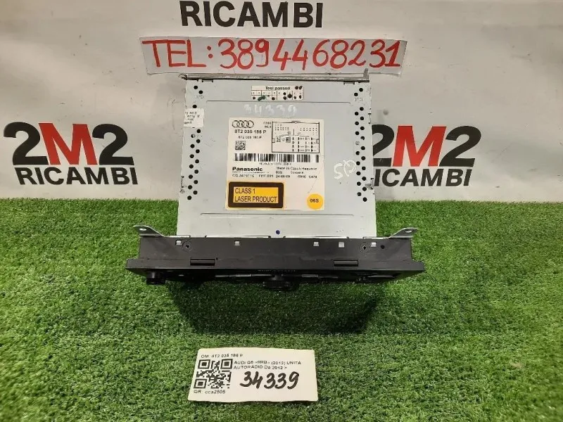 Unità Autoradio 8T2 035 186 P Audi Q5 8RB 2012