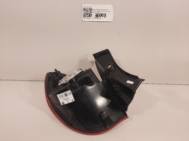 Fanale POST DX STOP FANALE 50513612 Alfa Romeo Giulietta 2010