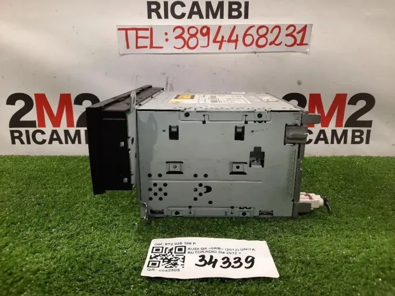 Unità Autoradio 8T2 035 186 P Audi Q5 8RB 2012
