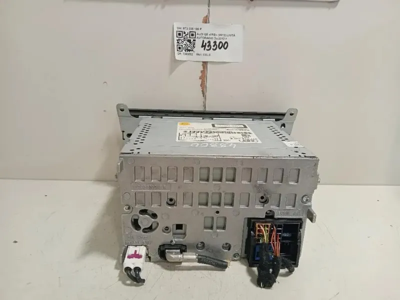 Unità Autoradio 8T2 035 186 P Audi Q5 8RB 2012