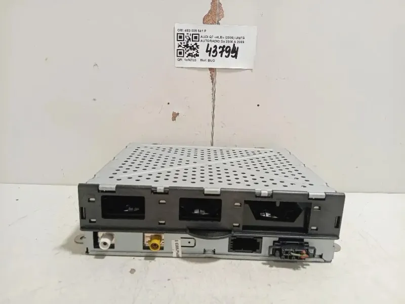 Unità Autoradio 4E0 035 541 P Audi Q7 4LB 2006
