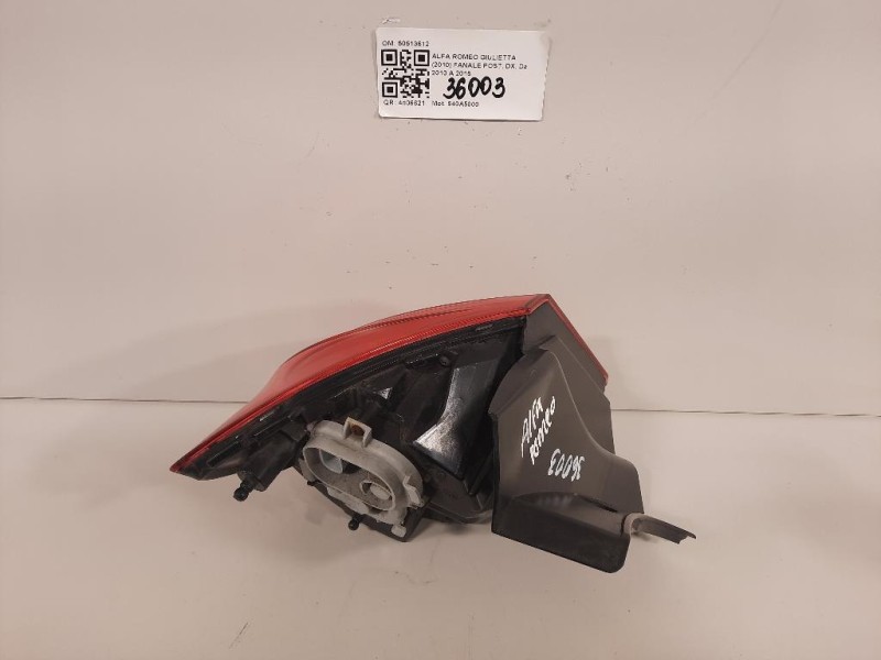 Fanale POST DX STOP FANALE 50513612 Alfa Romeo Giulietta 2010