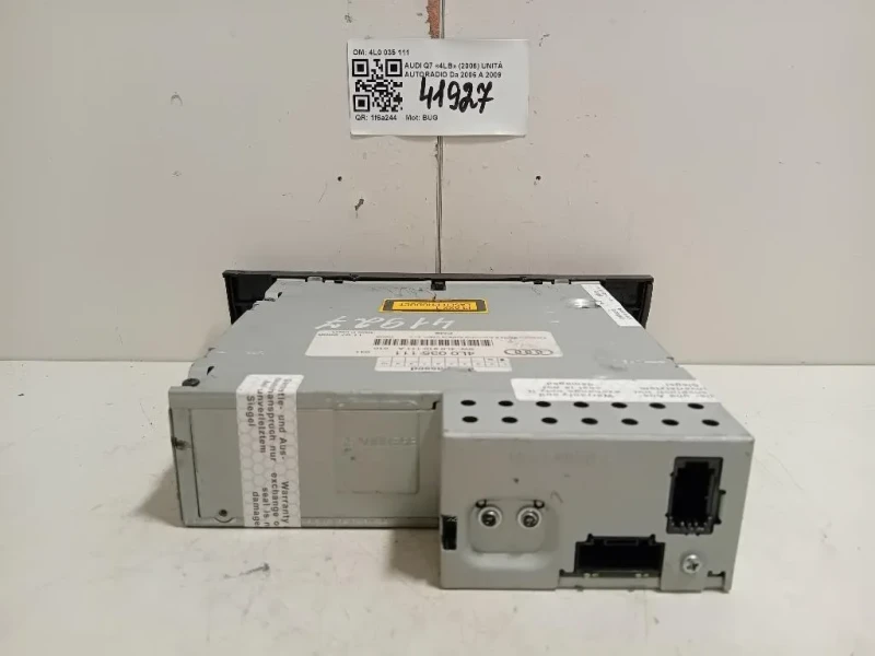 Unità Autoradio 4L0 035 111 Audi Q7 4LB 2006