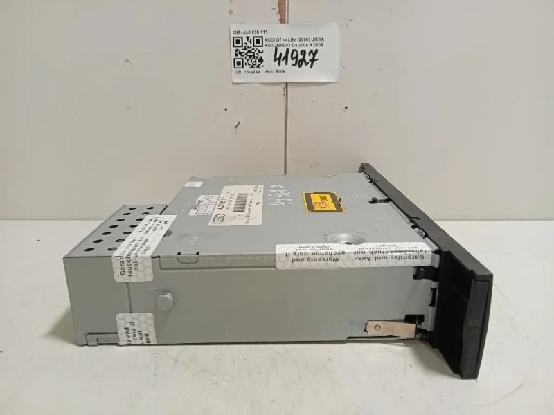 Unità Autoradio 4L0 035 111 Audi Q7 4LB 2006
