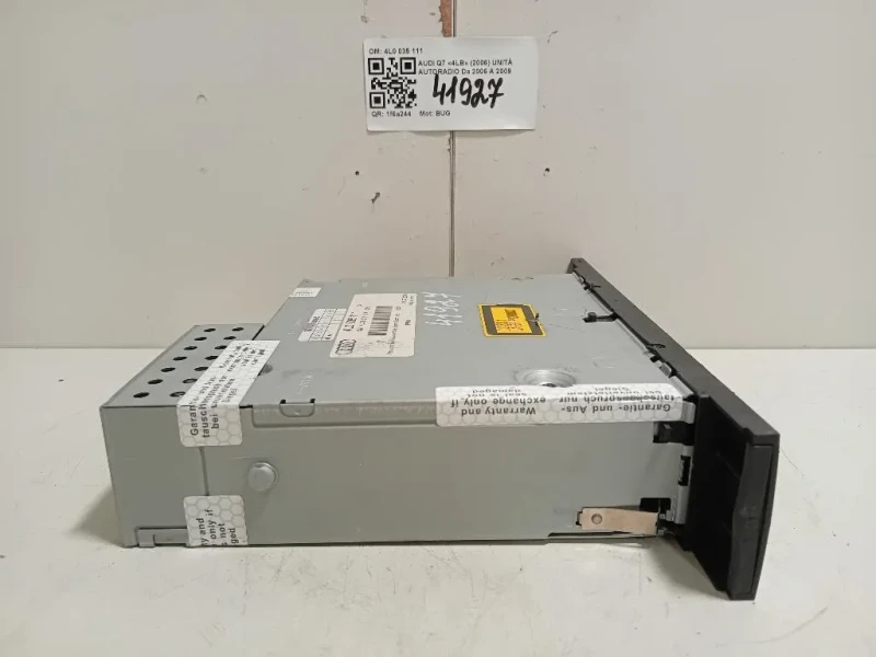 Unità Autoradio 4L0 035 111 Audi Q7 4LB 2006
