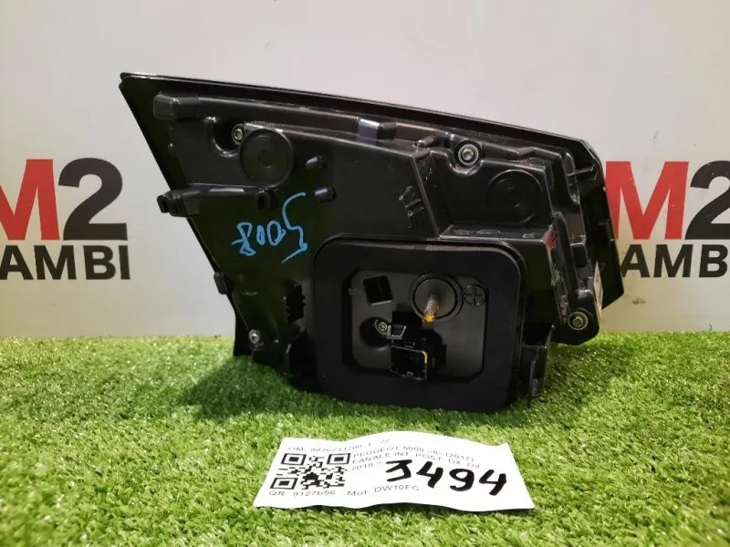 Fanale INT POST DX 9836231780 Peugeot 5008 II 2017