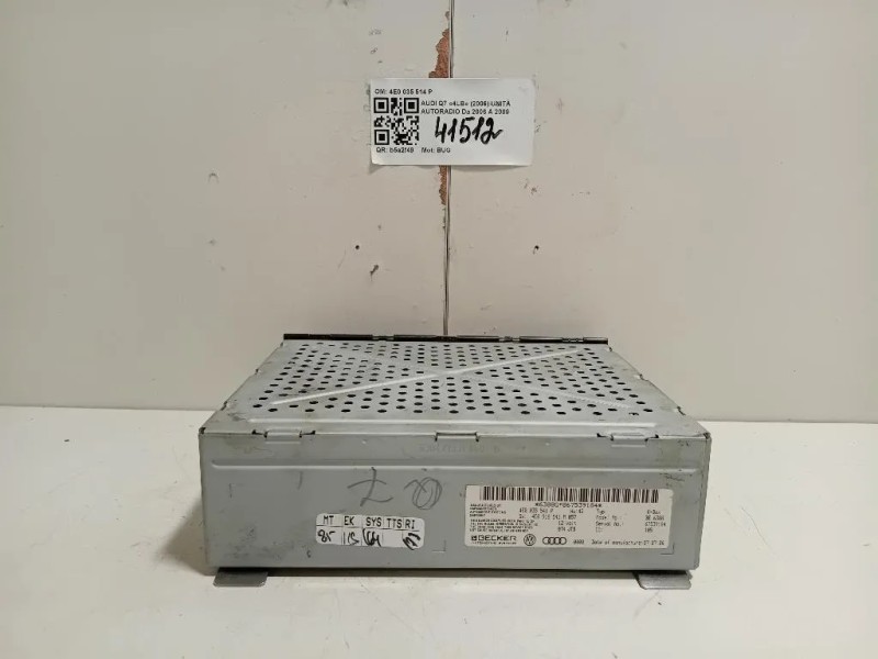 Unità Autoradio 4E0 035 514 P Audi Q7 4LB 2006