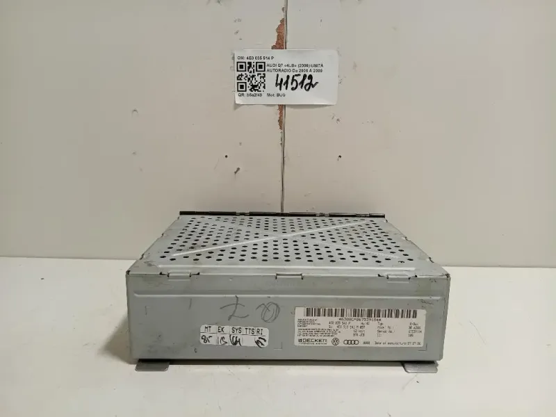 Unità Autoradio 4E0 035 514 P Audi Q7 4LB 2006