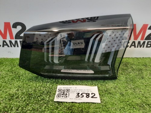 Fanale INT POST DX 9836231780 Peugeot 5008 II 2017