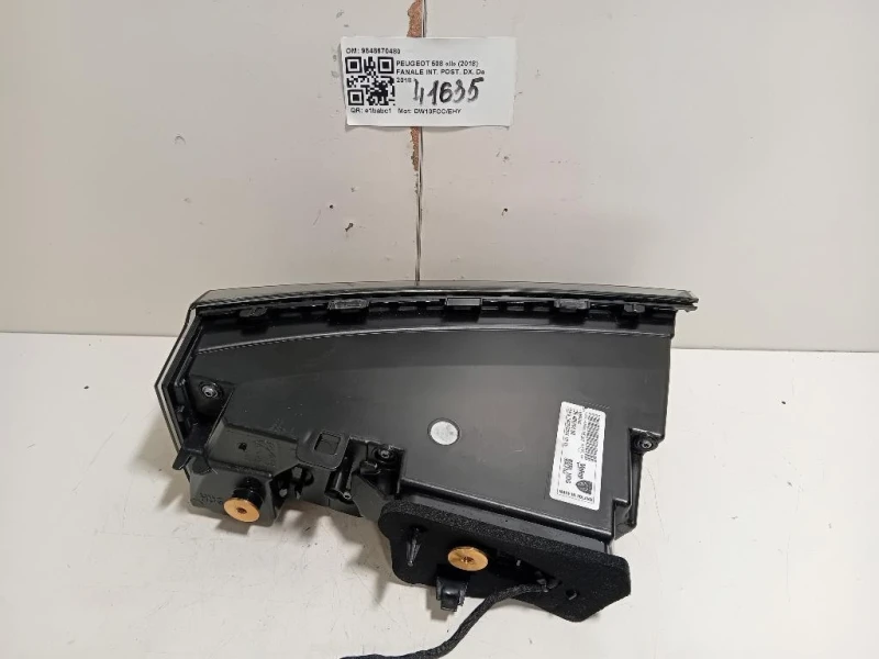 Fanale INT POST DX 9848670480 Peugeot 508 II 2018