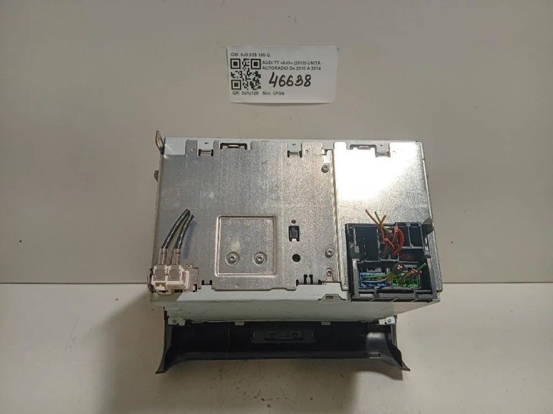 Unità Autoradio 8J0 035 186 Q Audi TT 8J3 2010