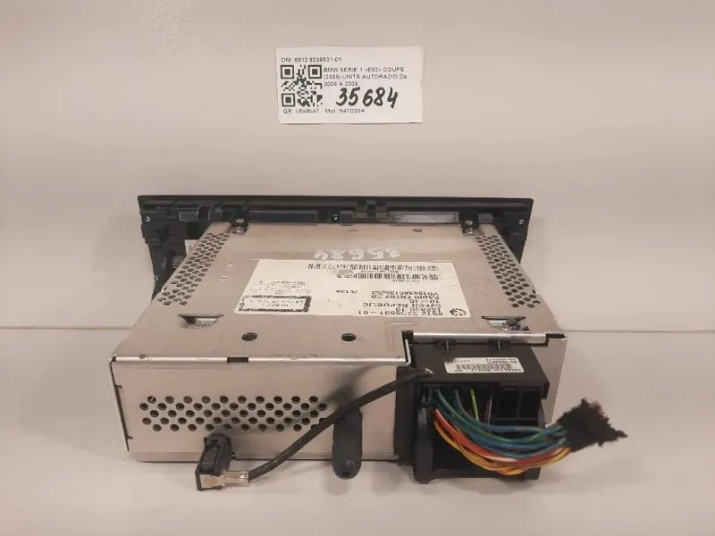 Unità Autoradio 6512 9236531-01 Bmw Serie 1 E82 Coupe 2005